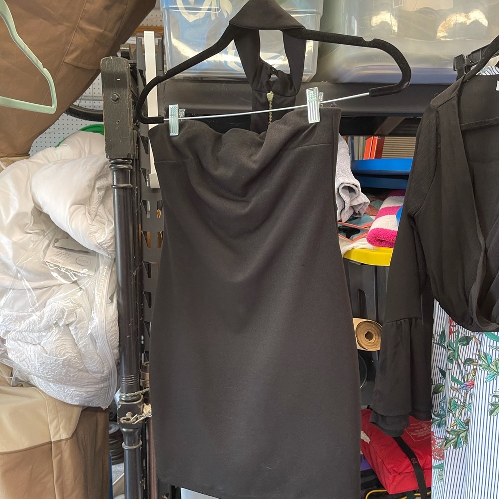 Black Choker Dress